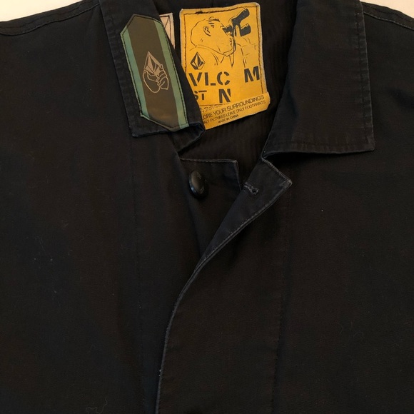 Men’s Black Volcom Jacket XXL - Picture 5 of 8